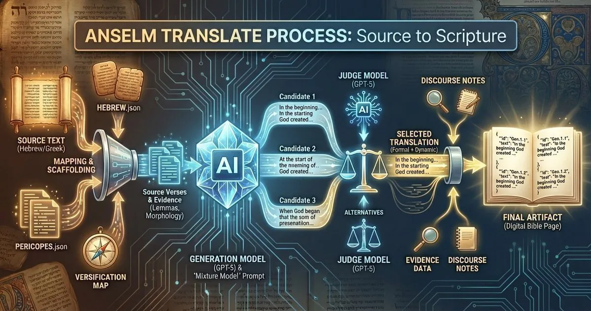 How the Anselm Project Bible Was Made
